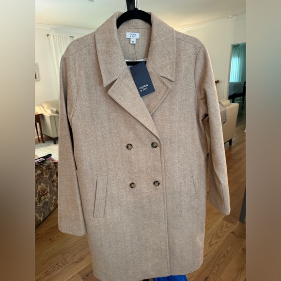 Crown & Ivy Wool Coat - Picture 5 of 5